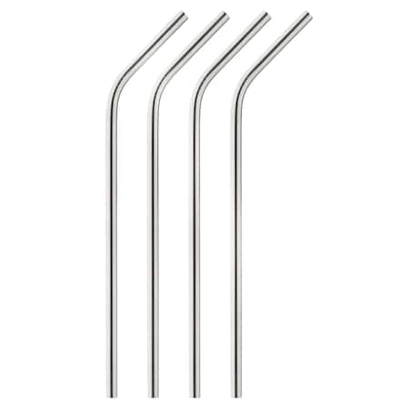 Harold Import Co Harold Import Brown Stainless Steel Straws 0048